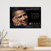 Obama Zitat Poster (Küche)