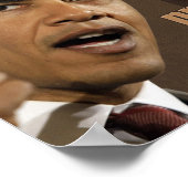 Obama Zitat Poster (Ecke)