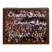 Obama Zitate 2016 Kalender (Titelbild)