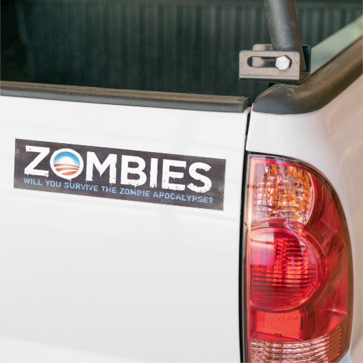 Obama-Zombie-Autoaufkleber Autoaufkleber (Auf Lkw)