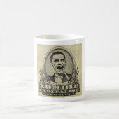 Obama-Zombie Kaffeetasse (Mittel)