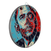 OBAMA-ZOMBIEDARTBOARD DARTSCHEIBE (Vorderseite Links)