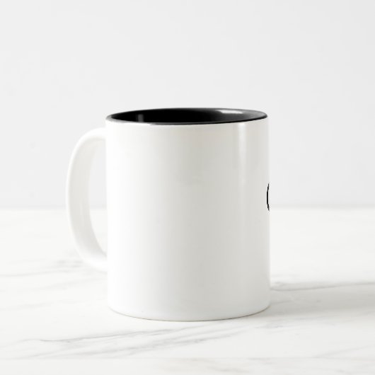 Obama Zweifarbige Tasse (Vorderseite Links)