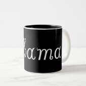 Obama Zweifarbige Tasse (VorderseiteRechts)