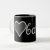 Obama Zweifarbige Tasse (Vorderseite Links)