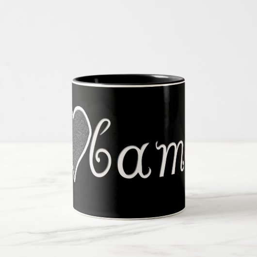 Obama Zweifarbige Tasse (Mittel)