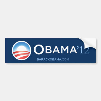 ObamaAutoaufkleber 2012 Autoaufkleber