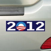 ObamaAutoaufkleber 2012 Autoaufkleber (Auf Auto)