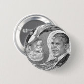 ObamaBiden Knöpfe Button (Vorne & Hinten)