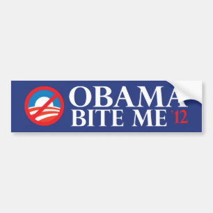 Obamabiss ich 12 autoaufkleber
