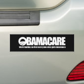 OBAMACARE - ARBEITEN SCHWERER AUTOAUFKLEBER (Auf Auto)