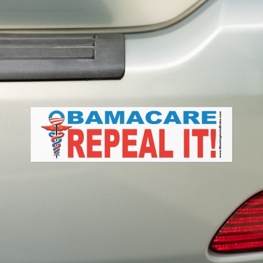 Obamacare AUFHEBUNG ES! Autoaufkleber (Auf Auto)