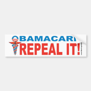 Obamacare AUFHEBUNG ES! Autoaufkleber