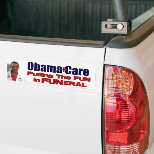 ObamaCare Autoaufkleber (Auf Lkw)