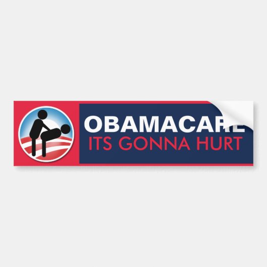 Obamacare, die Gonna Hurt Autoaufkleber (Vorne)