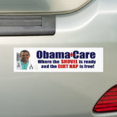 ObamaCare = Dirtnap Sorgfalt Autoaufkleber (Auf Auto)