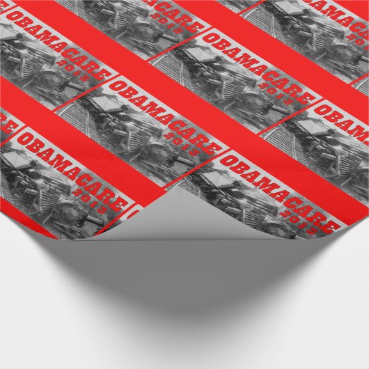OBAMACARE GESCHENKPAPIER (Ecke)