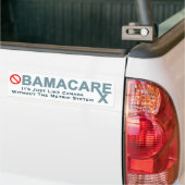 Obamacare: Kanada ohne das metrische System Autoaufkleber (Auf Lkw)