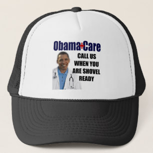 ObamaCare - Schaufel bereit Truckerkappe