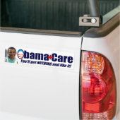 ObamaCare - Sie erhalten nichts und mögen es! Autoaufkleber (Auf Lkw)