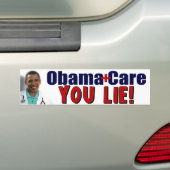 ObamaCare: "Sie Lüge! " Autoaufkleber (Auf Auto)