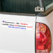 Obamacare Steuer Autoaufkleber (Auf Lkw)