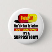 ObamaCare - Suppository Button (Vorderseite)