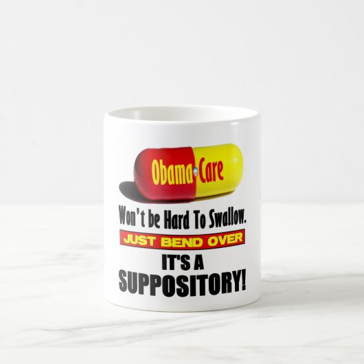 ObamaCare - Suppository Kaffeetasse (Mittel)