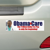 ObamaCare: Trillion Dollar Co-Lohn Autoaufkleber (Auf Auto)