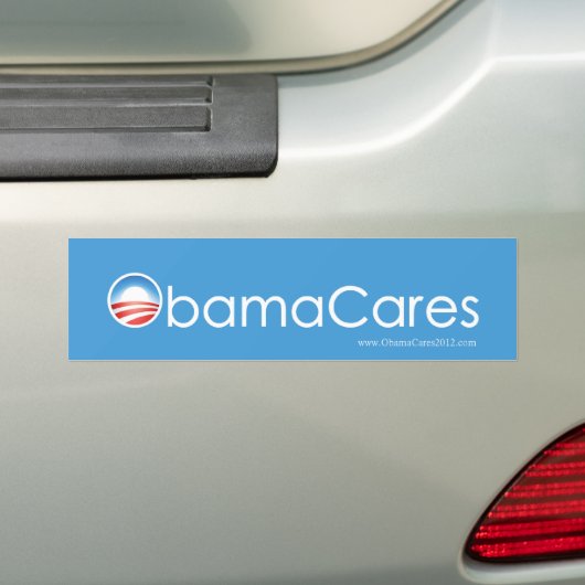 ObamaCares Autoaufkleber (Himmel-Blau) (Auf Auto)