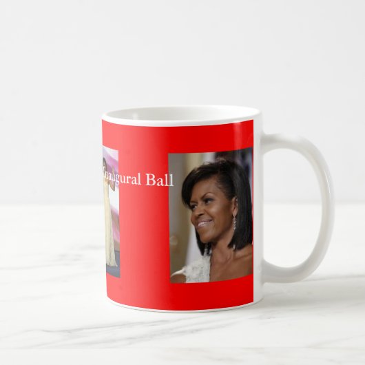 Obamaeröffnungsball Kaffeetasse (Rechts)