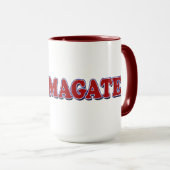 Obamagate - Präsident Obamas Korruption Tasse (VorderseiteRechts)