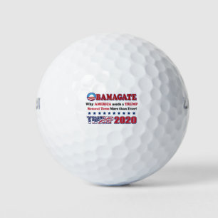 OBAMAGATE-Second-Term-America Golfball