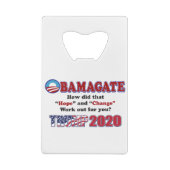 OBAMAGATE-Trump-2020 Geldbeutel Flaschenöffner (Rückseite)