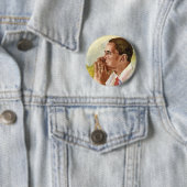 Obamagedenkeröffnungsknopf Button (Beispiel)