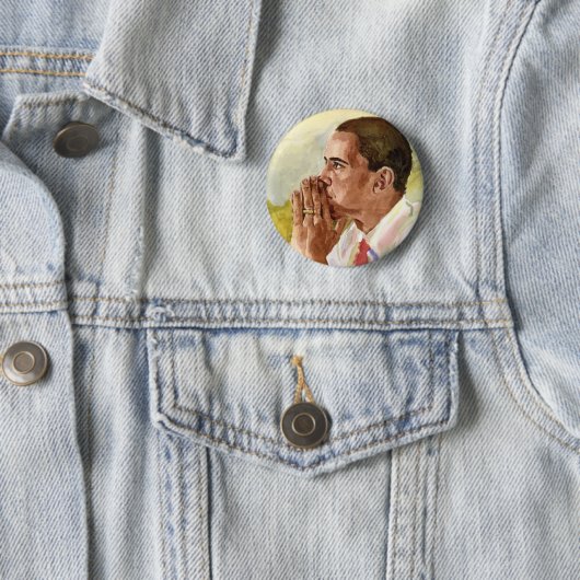 Obamagedenkeröffnungsknopf Button (Beispiel)