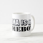 Obamahomeboy-Tasse Kaffeetasse (VorderseiteRechts)