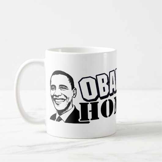 Obamahomeboy-Tasse Kaffeetasse (Links)