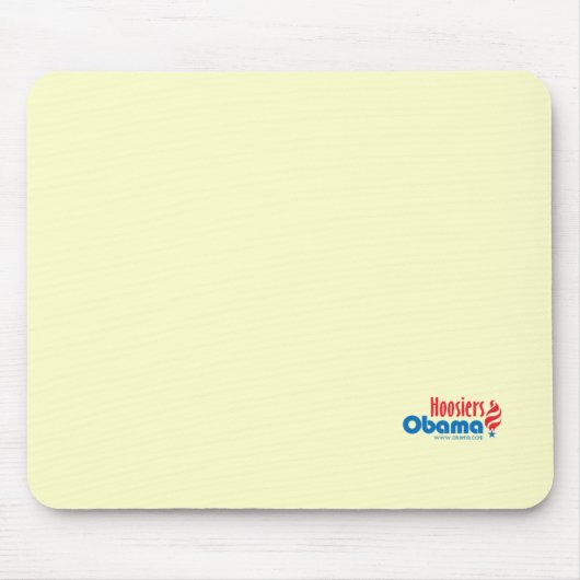 ObamaHoosiers Indiana Mousepad (Vorne)