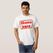 Obamalogna T - Shirt-Front u. Rückseite T-Shirt (Vorne ganz)