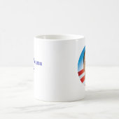 obamalogo2008c, Barack Obama2008 Kaffeetasse (Mittel)