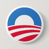 Obamalogo-Knopf 2012 Button (Vorderseite)