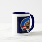 Obamalogo Tasse (VorderseiteRechts)