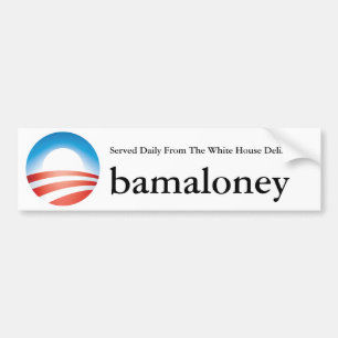 Obamaloney Autoaufkleber