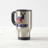 Obamaloney Reise-Tasse Reisebecher (Vorderseite Links)