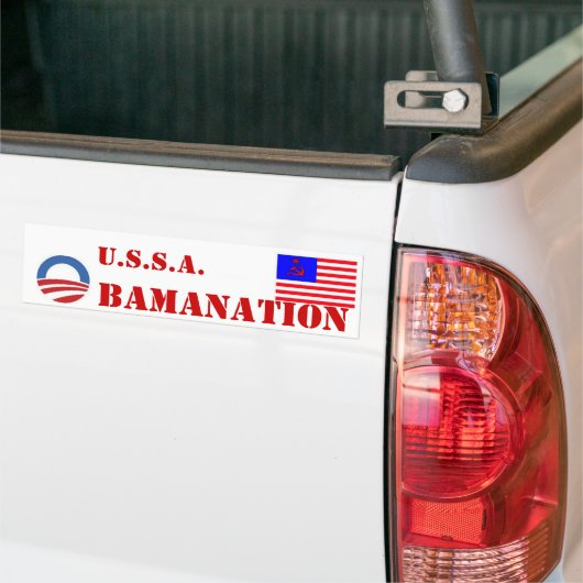 Obamanation Autoaufkleber (Auf Lkw)