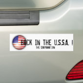ObamaNation - hinter im U.S.S.A. Autoaufkleber (Auf Auto)