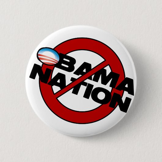 ObamaNation Kerl Button (Vorderseite)