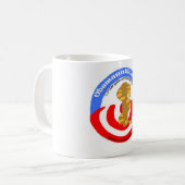 obamanation Sorgfaltlatein Kaffeetasse (Vorderseite Links)
