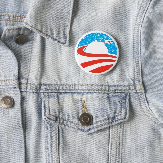 Obamanaut Knopf Button (Beispiel)